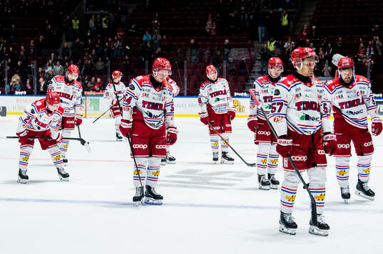 Timrås spelare deppar