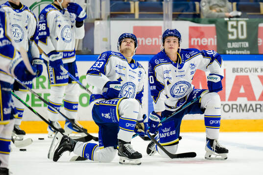 Leksands Olle Strandell och Anton Johansson