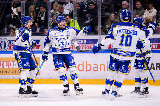 Leksands Max Veronneau, Nolan Stevens och Olle Strandell