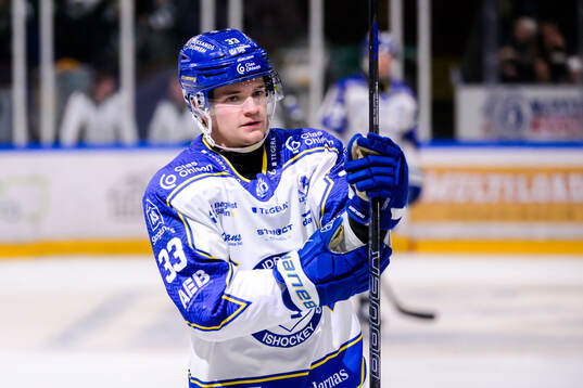 Leksands Olle Strandell deppar