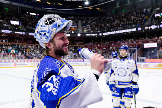 Leksands målvakt Jakob Hellsten