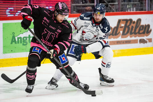 Örebros Glenn Gustafsson och Linköpings Johan Södergran