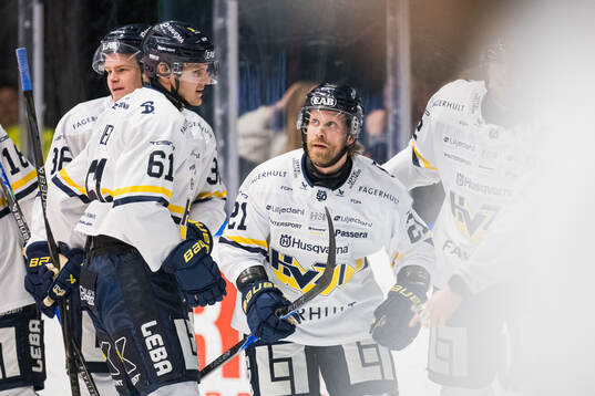 HV71s Mattias Tedenby jublar