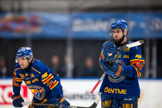 Djurgårdens Arvid Costmar och Albin Grewe deppar