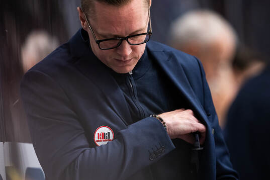Djurgårdens tränare Robert Kimby