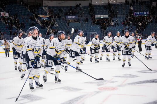 HV71s spelare jublar
