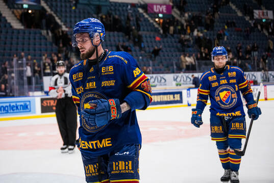 Djurgårdens Albin Grewe deppar