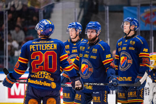 Djurgårdens Albin Grewe och Håvard Salsten