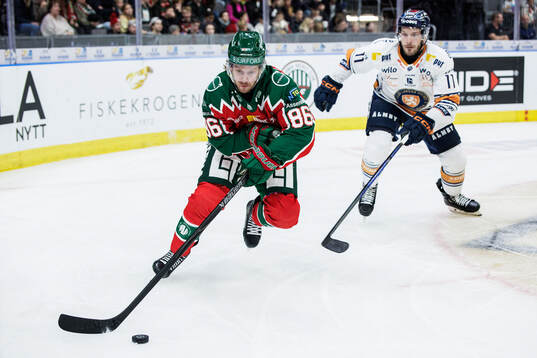 Frölundas Erik Thorell och Växjös Brogan Rafferty