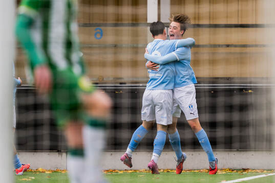 Malmö FFs Frans Silbersky jublar