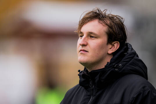 Hammarbys tränare Albin Brandt
