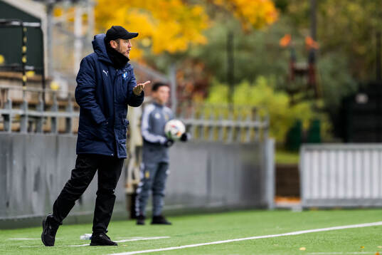 Malmö FFs tränare Jonathan Palmén