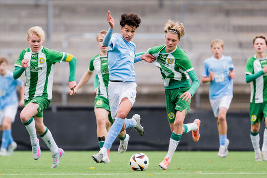 Malmö FFs Leon da Silva och Hammarbys Vincent Kjellme