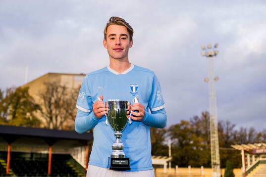 Malmö FFs Frans Silbersky jublar