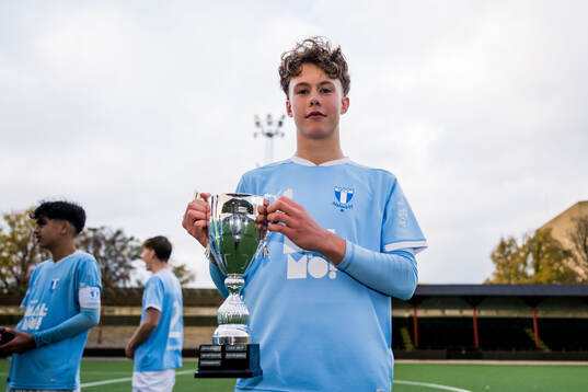 Malmö FFs Milo Einarsson jublar