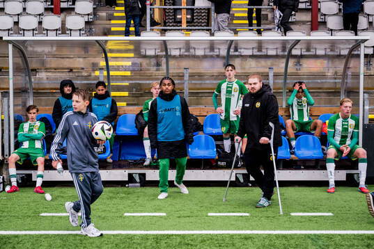 Hammarbys spelare deppar