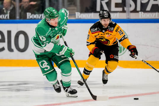 Rögles Karson Kuhlman och Luleås Einar Emanuelsson