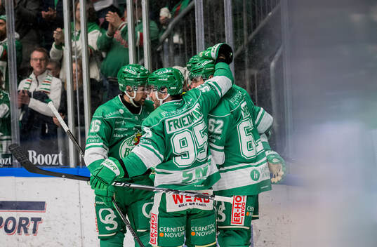 Rögles Lubos Horky, Lukas Ekeståhl-Jonsson och Mark
