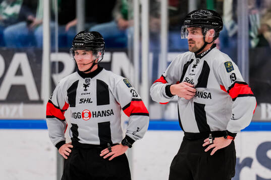 Domare Alexander Österberg och Domare David Laksola