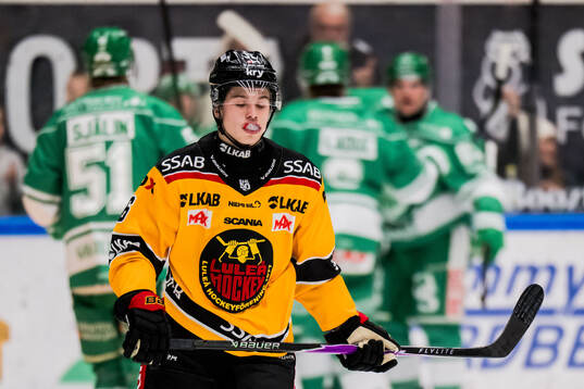 Luleås Isac Hedqvist deppar