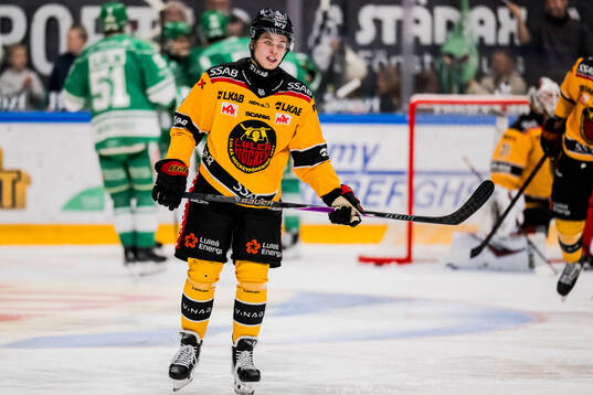 Luleås Isac Hedqvist deppar