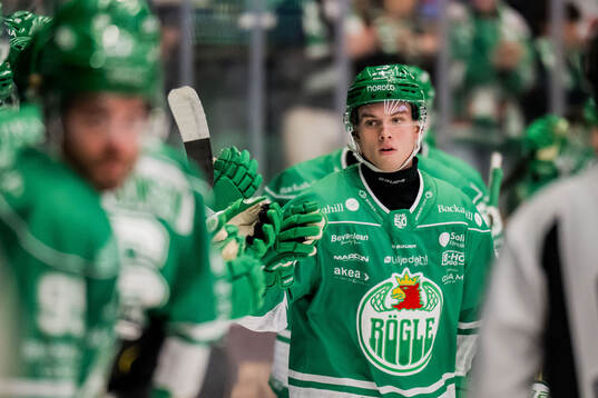 Rögles Felix Nilsson jublar