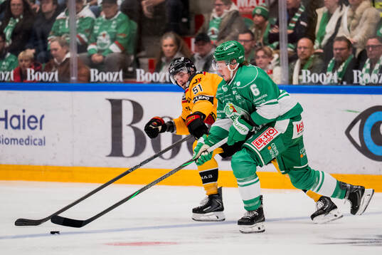 Luleås Markus Nurmi och Rögles Paul LaDue