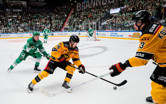 Rögles Fredrik Olofsson och Luleås Anton Levtchi