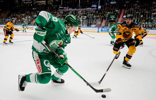 Rögles Isac Solberg och Luleås Oscar Engsund