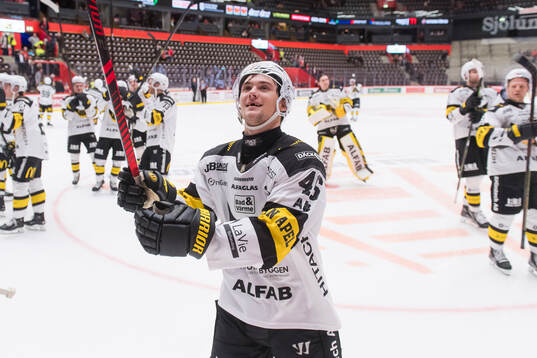 Västerås Svante Sjödin jublar