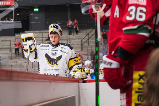 Västerås målvakt Benedikt Oschgan