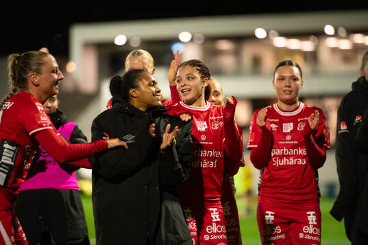 Elfsborgs Vanessa Lopez jublar