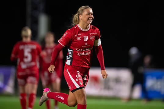 Elfsborgs Alice Broman jublar