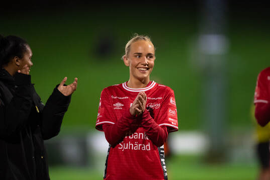 Elfsborgs Tea Skoglund jublar