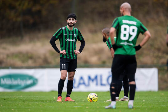 Högaborgs Adham Hazime deppar