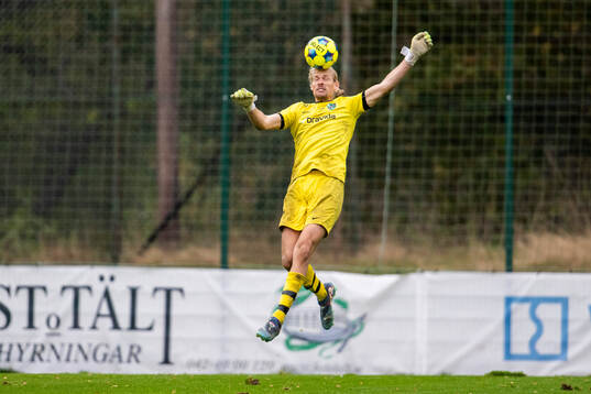 Högaborgs målvakt Richard Jansson