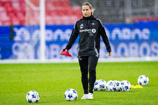 Assistant coach Sigrid Heien Hansen of Rosenborg