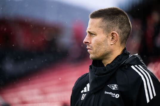 Head coach Robin Shroot of Rosenborg