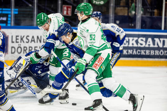 Leksands Alexander Lundqvist och Rögles Felix Nilsson