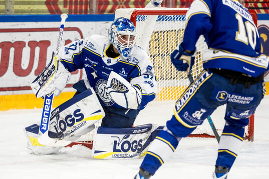 Leksands målvakt Jakob Hellsten