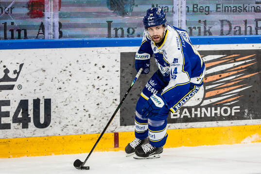 Under ishockeymatchen i SHL mellan Leksand och Rögle