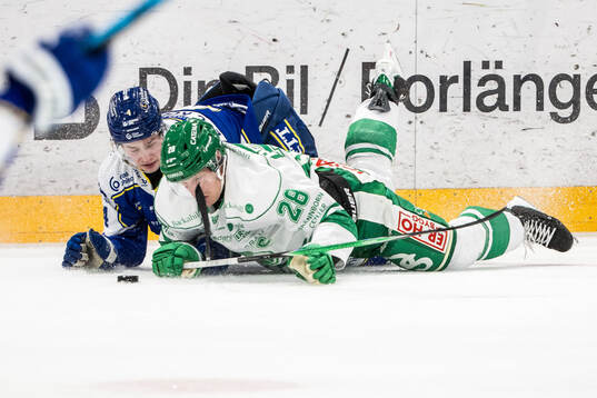 Leksands Tinus Luc Koblar och Rögles Anton Bengtsson