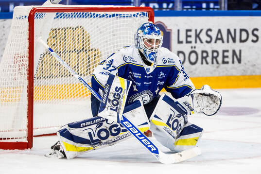 Leksands målvakt Jakob Hellsten