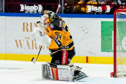 Luleås målvakt Joel Lassinantti
