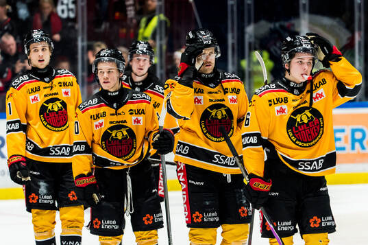 Luleås spelare deppar