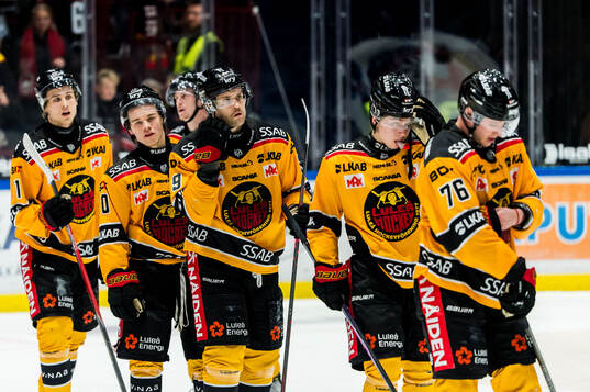 Luleås spelare deppar