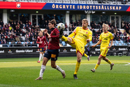 Örgrytes Noah Christoffersson och Kalmars Lars Sætra