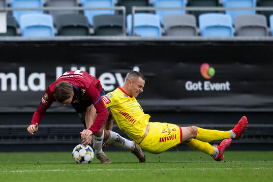 Örgrytes Noah Christoffersson och Kalmars Melker Hallberg