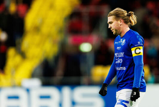 Trelleborgs Charlie Weberg deppar