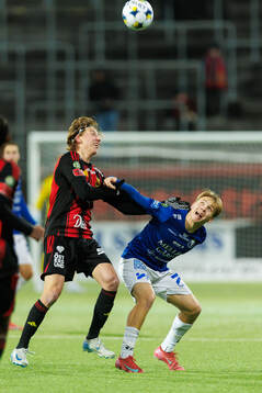 Östersunds Albin Sporrong och Trelleborgs Axel Vidjeskog